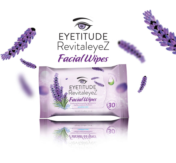 RevitaleyeZ 4in1 Facial Wipes 30 Count